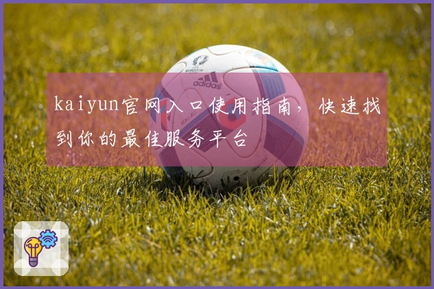 kaiyun官网入口使用指南，快速找到你的最佳服务平台